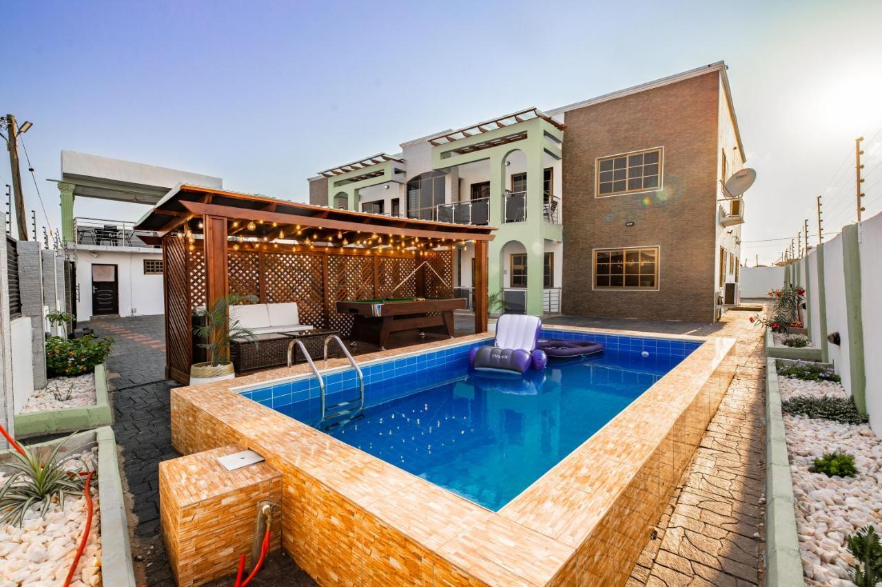 Cloud9 Luxury Apartments Accra Bagian luar foto