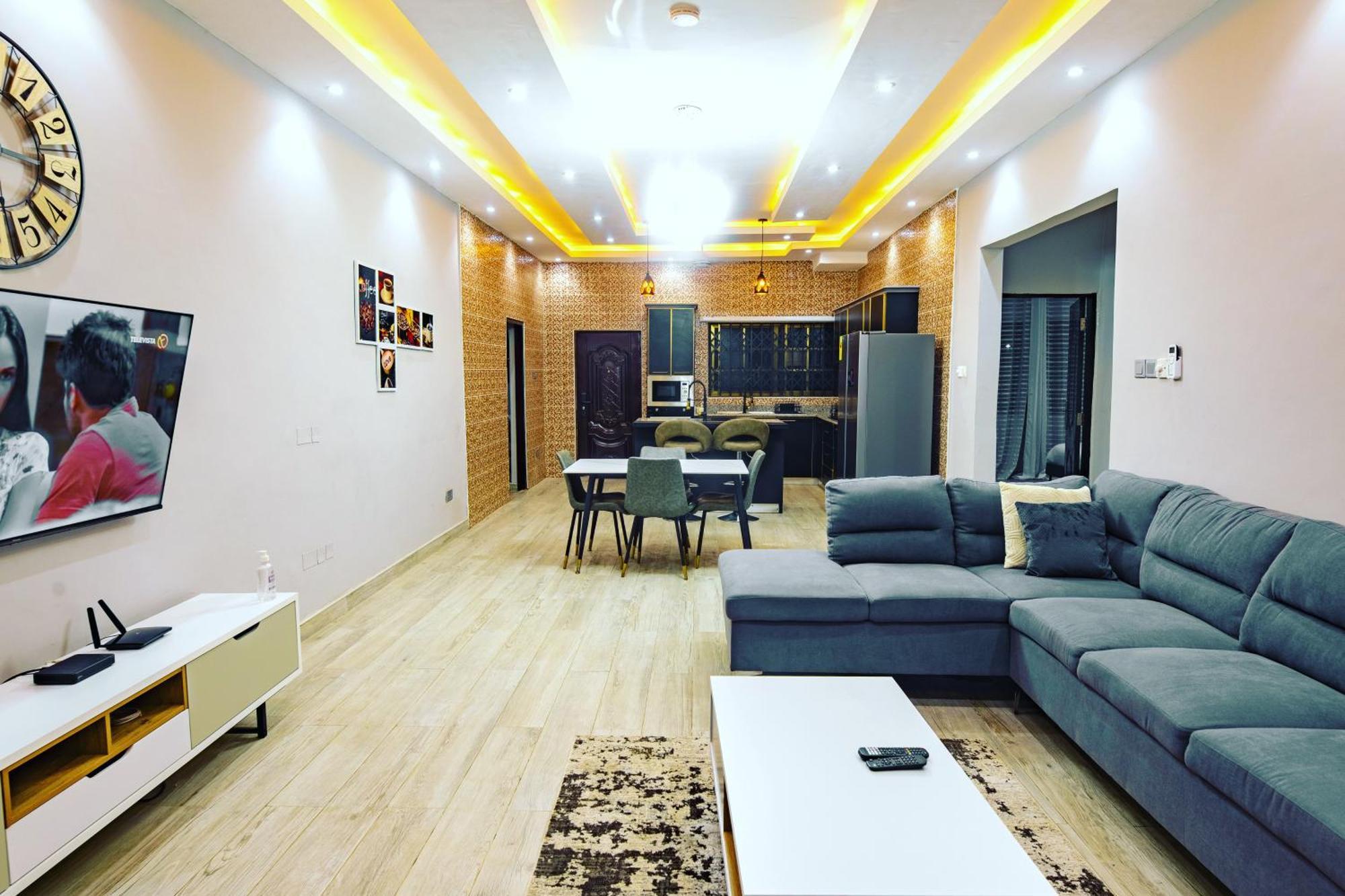 Cloud9 Luxury Apartments Accra Bagian luar foto